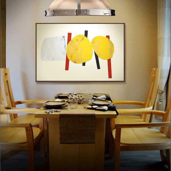 装饰画抽象现代简约客厅餐厅咖啡挂D画玄关壁画大尺寸巨幅画无框