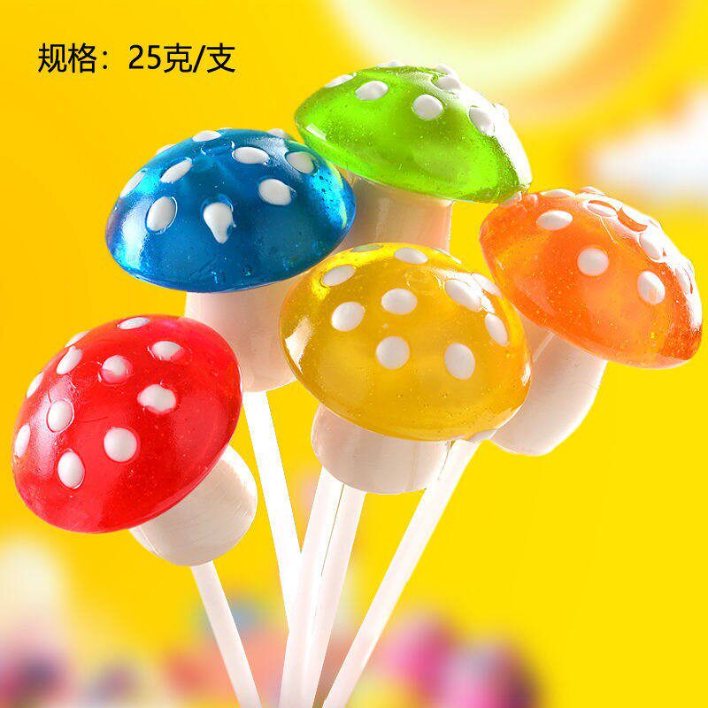 混合水果味糖整箱糖果硬糖可吃骰子糖蘑菇糖儿童零食超市