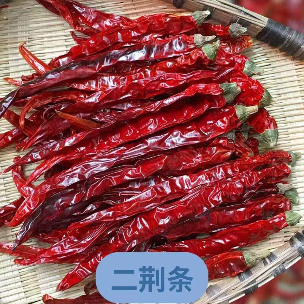 500克贵州灯笼椒子弹头二荆条满天星石柱红印度魔鬼椒干辣椒