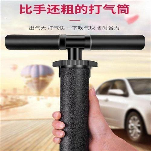 高压打气筒自行车汽车专用可携式家用多功能加粗管子老式手动打气