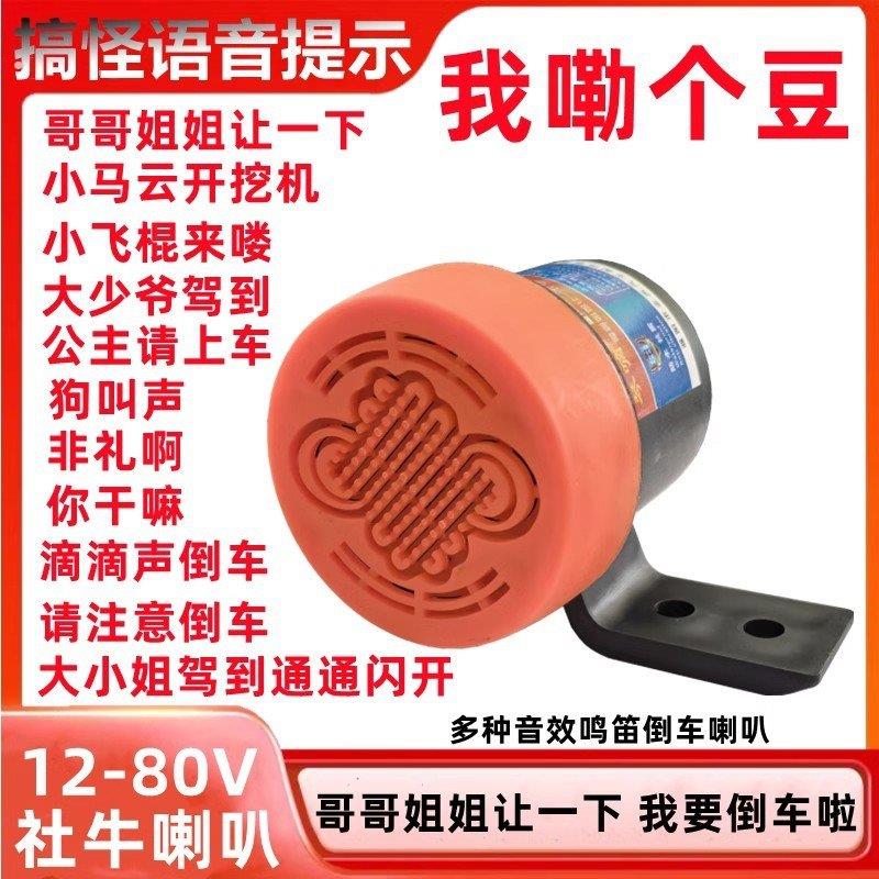 大小姐驾到我嘞里个豆鸣笛喇叭汽车电动车摩托车通用个性语音提示