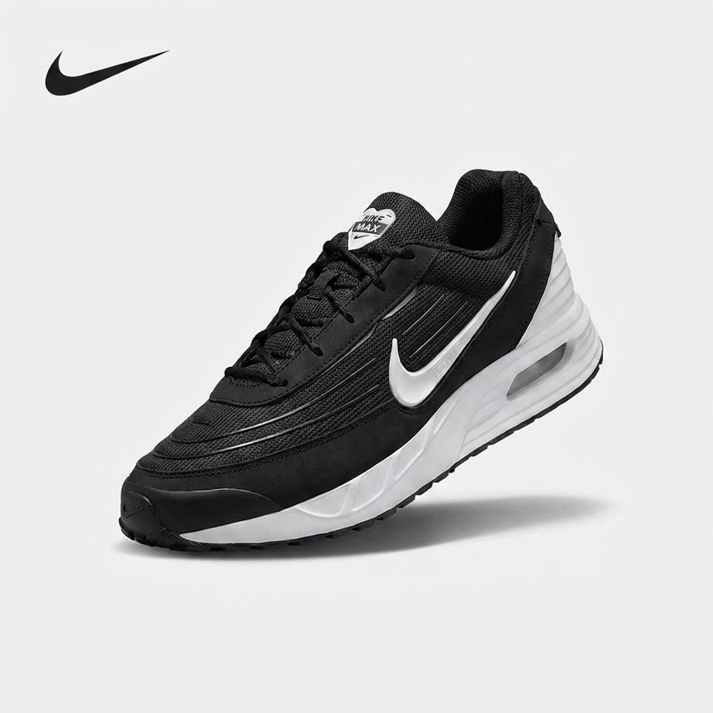 Nike Air Max Verse男款黑白网面透气气垫缓震耐磨百搭休闲运动鞋