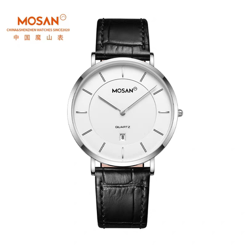 魔山表（MOSAN）雅韵系列 情侣表简约超薄男女士手表