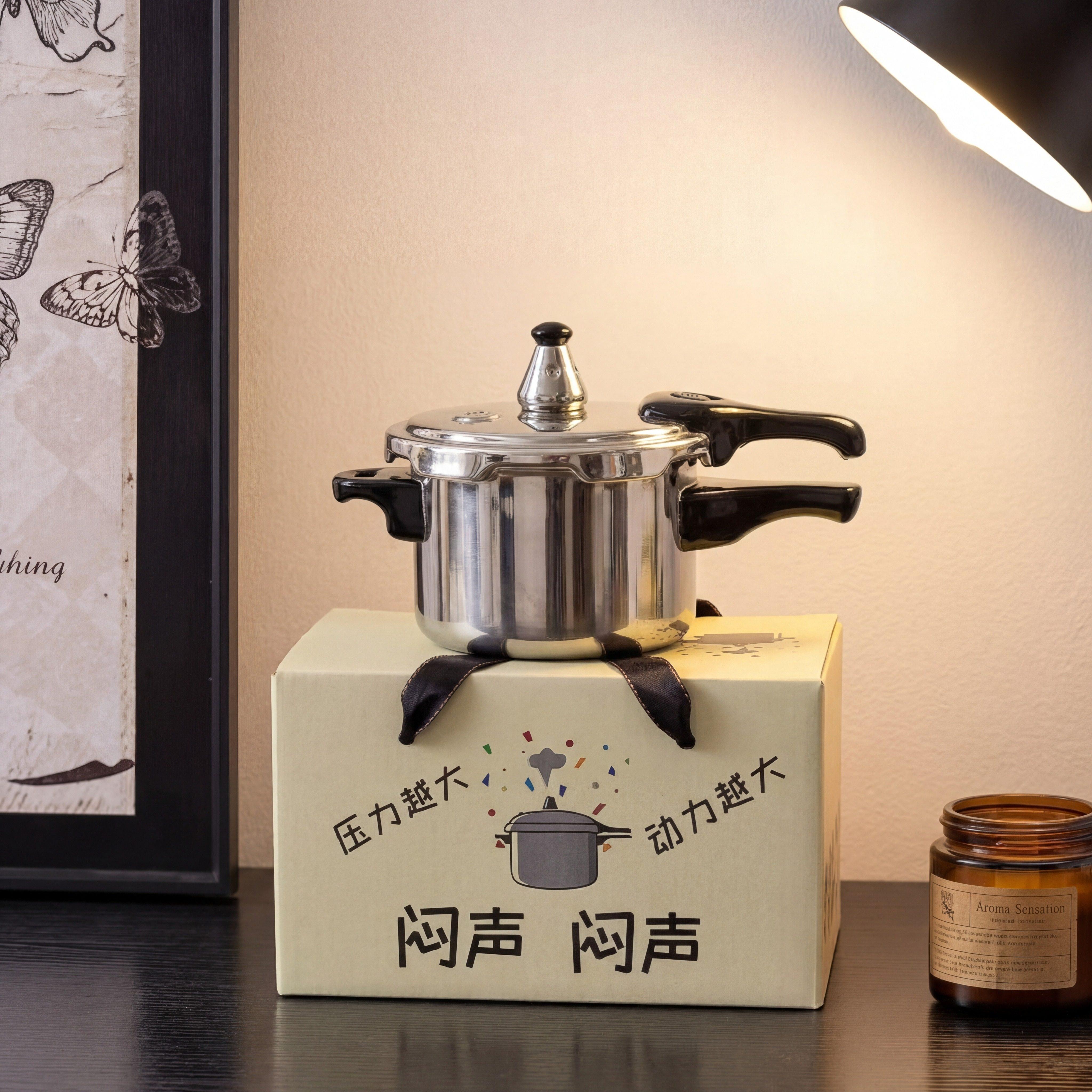 送闺蜜稀奇古怪生日礼物搞怪高压锅马克杯情侣陶瓷水杯伴手礼礼盒