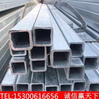 新品厂促新销2021冷热镀锌管4u04x0矩形空n心5070黑铁6090钢材方