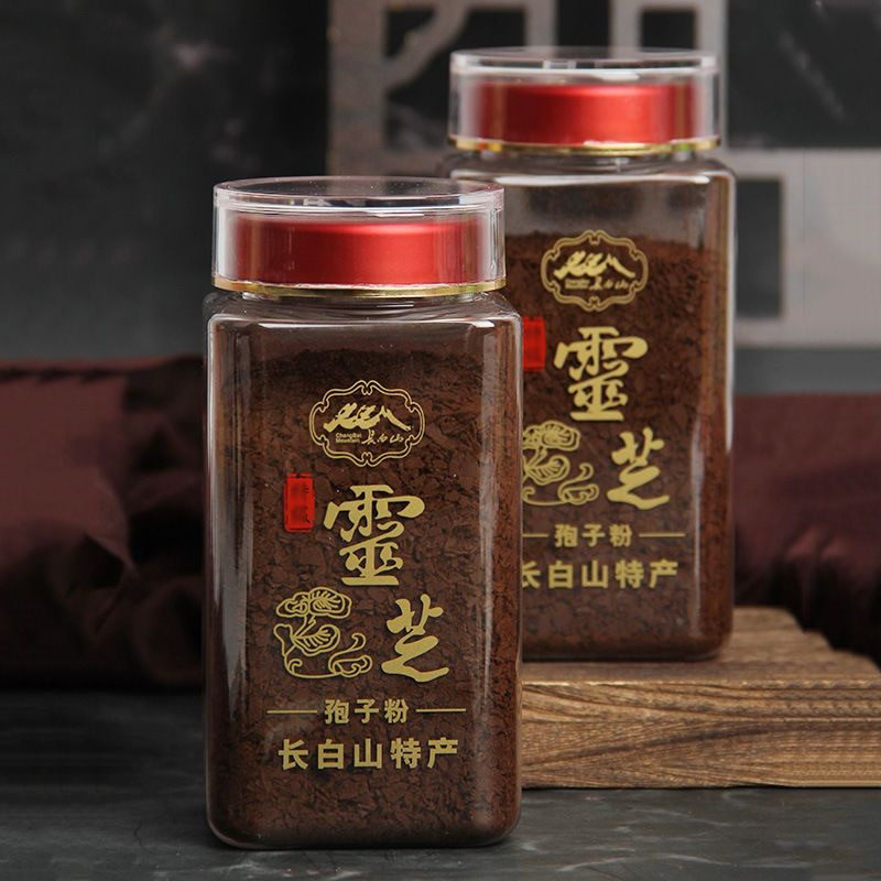 灵芝孢子粉长白山头道紫袍