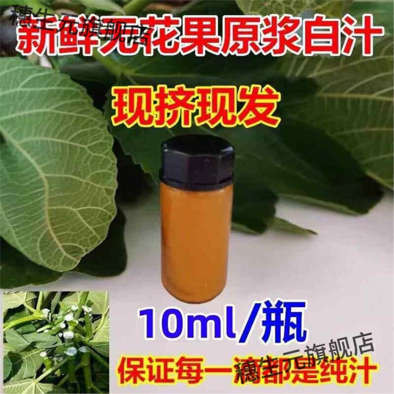 新鲜无花果白汁青皮原浆乳