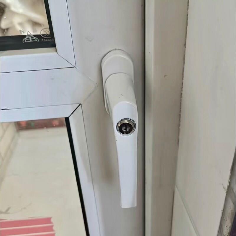 加厚款锁扣塑钢把手拉手锁配件门窗平开窗内开内推拉传动执手窗户