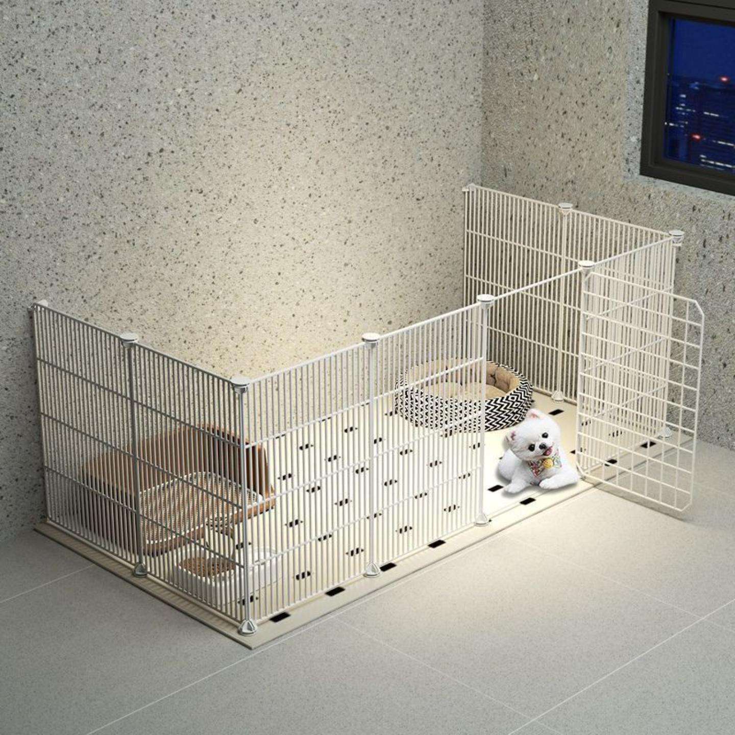 狗狗围栏式家用室内宠物栅栏泰迪图片