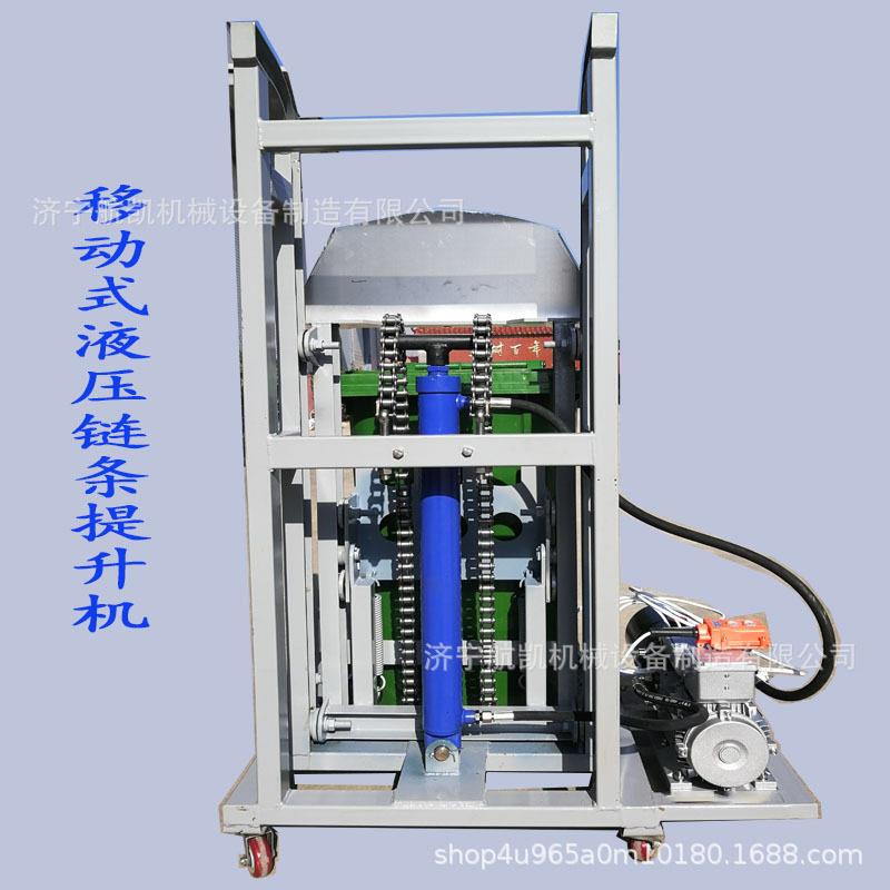 120升240升液压提升机各种挂桶翻转自动设备环卫垃圾桶倒料机