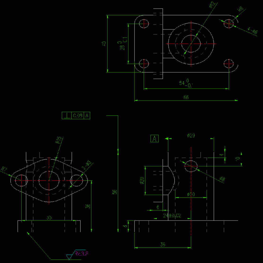 缸体零件机械制造技术加工工艺学规程及CAD图装备夹具设计说明书