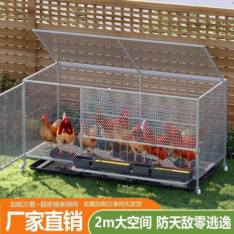 鸡笼子家用室内自动清粪农村户外大号养殖场下蛋鸡专用防黄鼠狼笼图片