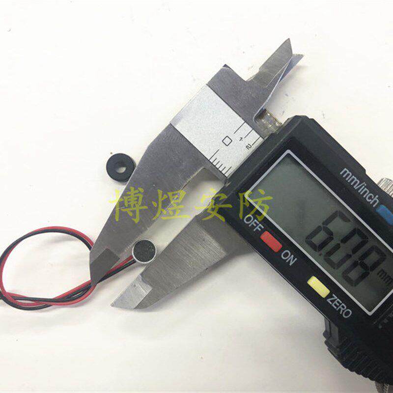 高灵敏度拾音器 1.25端子无高清音频插线话筒集音器 6027咪头