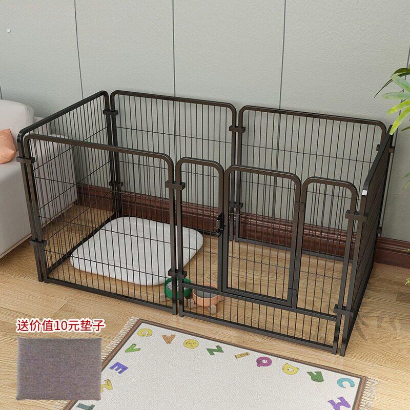狗围栏室内家用宠物栅栏泰迪柯基小型中型犬护栏兔子隔离门狗笼子