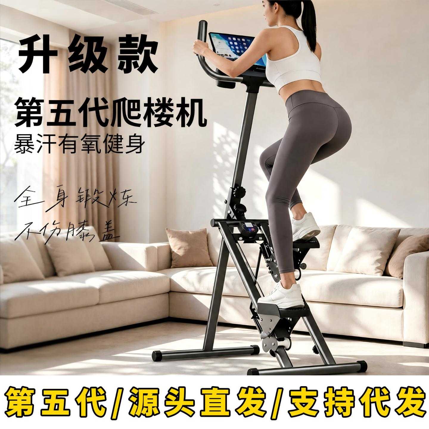 2026新款踏步机楼机健身家用多功