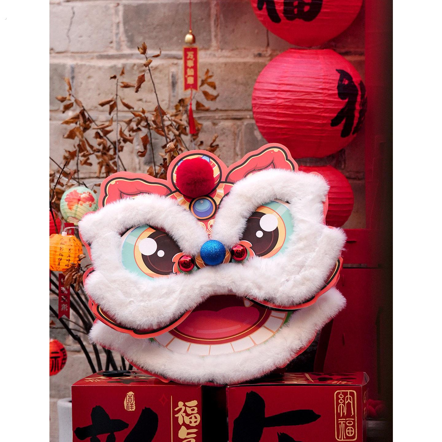 2026新年装饰过年醒狮挂件春节家里客厅马年氛围布置喜庆贺年挂饰