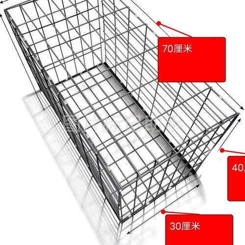 一次性钢筋运输猪笼笼子笼装轻便鸡笼40折叠宠物托运狗笼运输狗笼