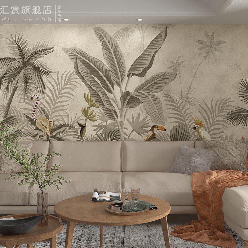 法式壁纸防水屏风翻新贴纸复古衣柜改造客厅背景墙贴创意自粘壁纸