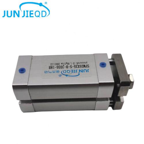 甄选源头工厂SFM25X35-S-B-J035-18B带导杆气缸带档板薄型气缸小