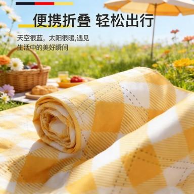 户外野餐垫防水防潮加厚超声波防潮垫地垫轻便草坪垫子便携防水垫