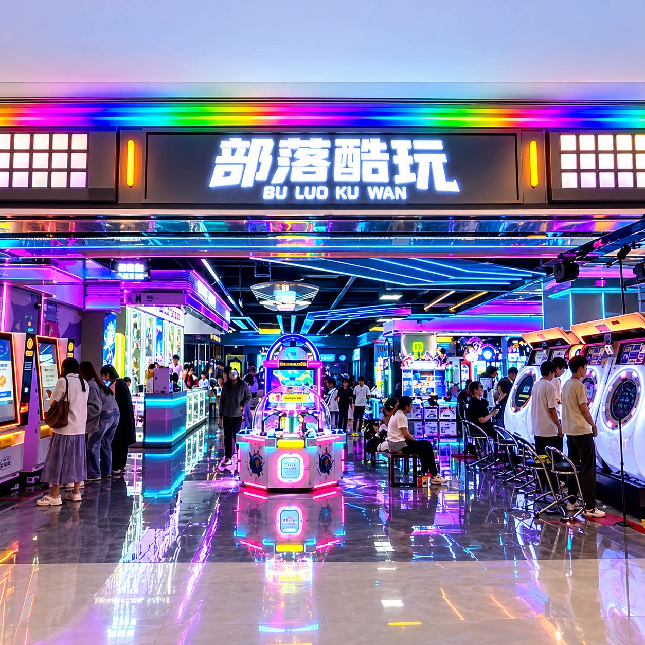 部落酷玩集美银泰店特惠游戏币无需预约官方秒发到店即用