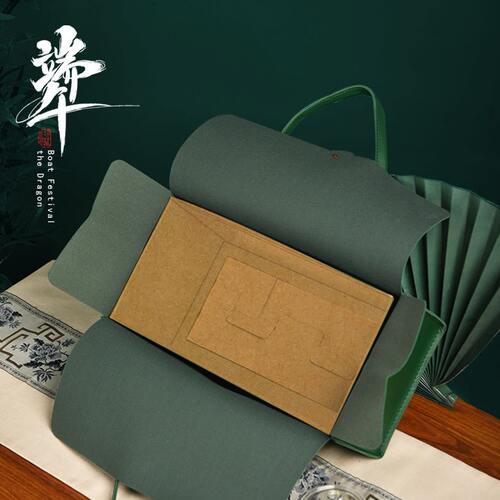 甄选年货礼盒空盒春节礼品盒特产伴手礼皮盒手提袋现货创意新年包