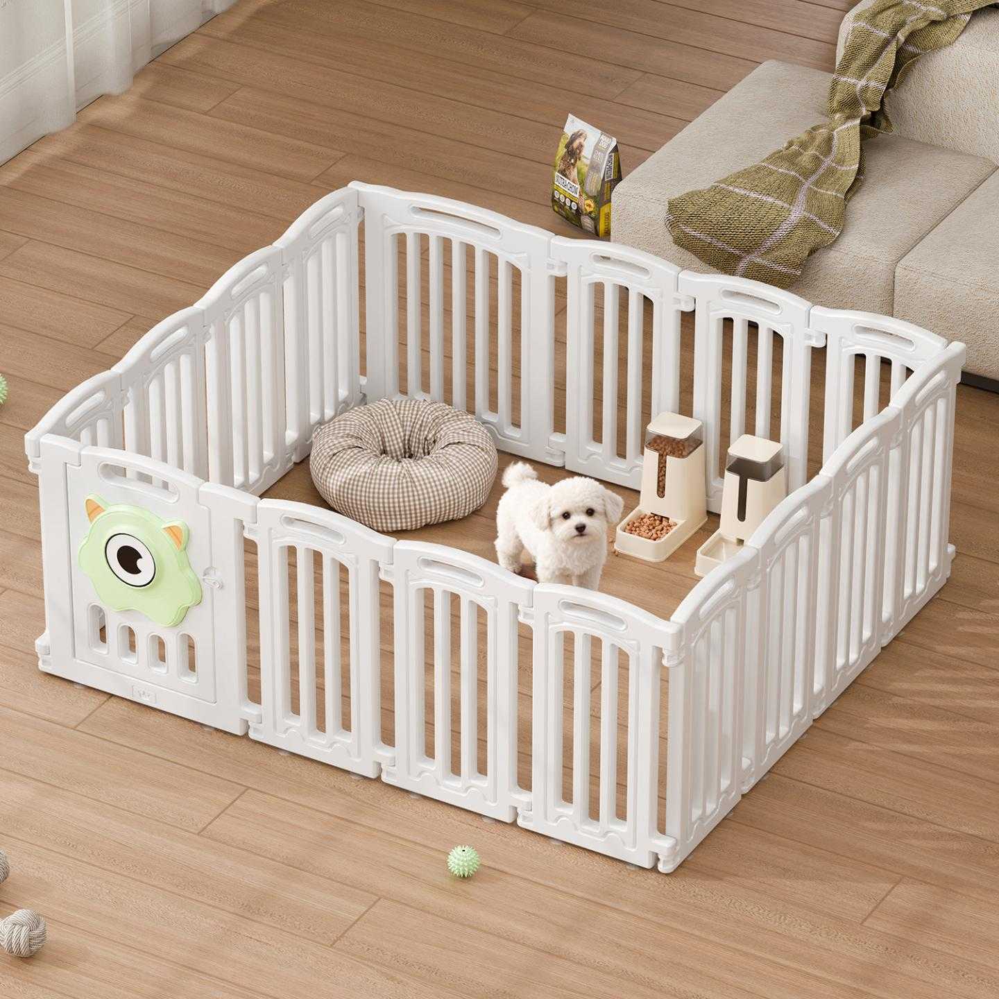 宠物围栏小型犬狗狗室内狗笼防