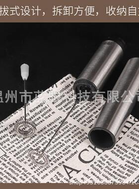 甄选厨房烘焙304不锈钢便携奶泡器转速电池款多用途打奶器打蛋器