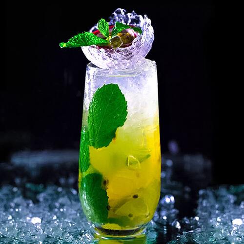 甄选酒吧传奇 无铅水晶mojito鸡尾酒杯 水杯长饮杯柯林杯果汁杯饮