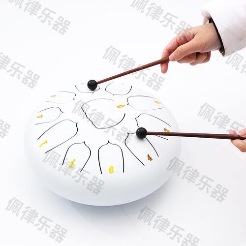 甄选空灵鼓10寸11音钢舌鼓儿童初学者打击类乐器厂家现货供应