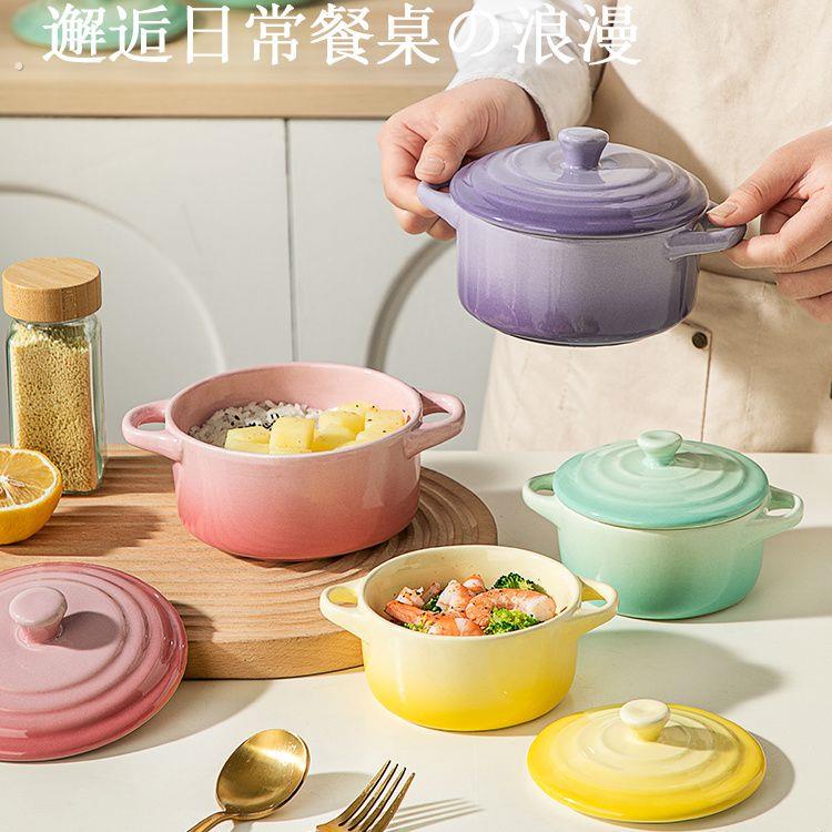 陶瓷蒸蛋碗炖盅隔水炖家用带盖炖燕窝专用汤盅煲汤瓦罐汤炖鸡蛋羹