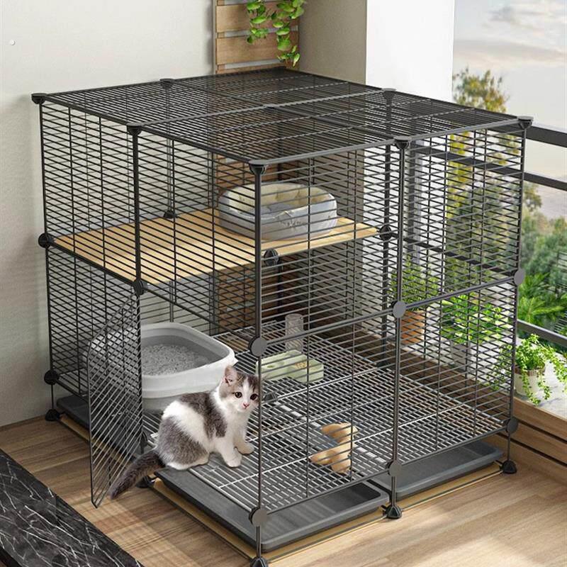 猫笼家用成年猫子室内别墅超大自由空间厕所一体咪幼养舍窝屋