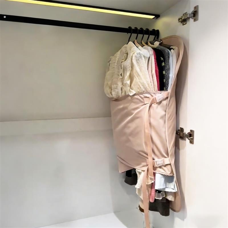 收纳袋子衣物羽绒服压压板挂式收缩板衣柜扩容整理袋衣服压缩神器