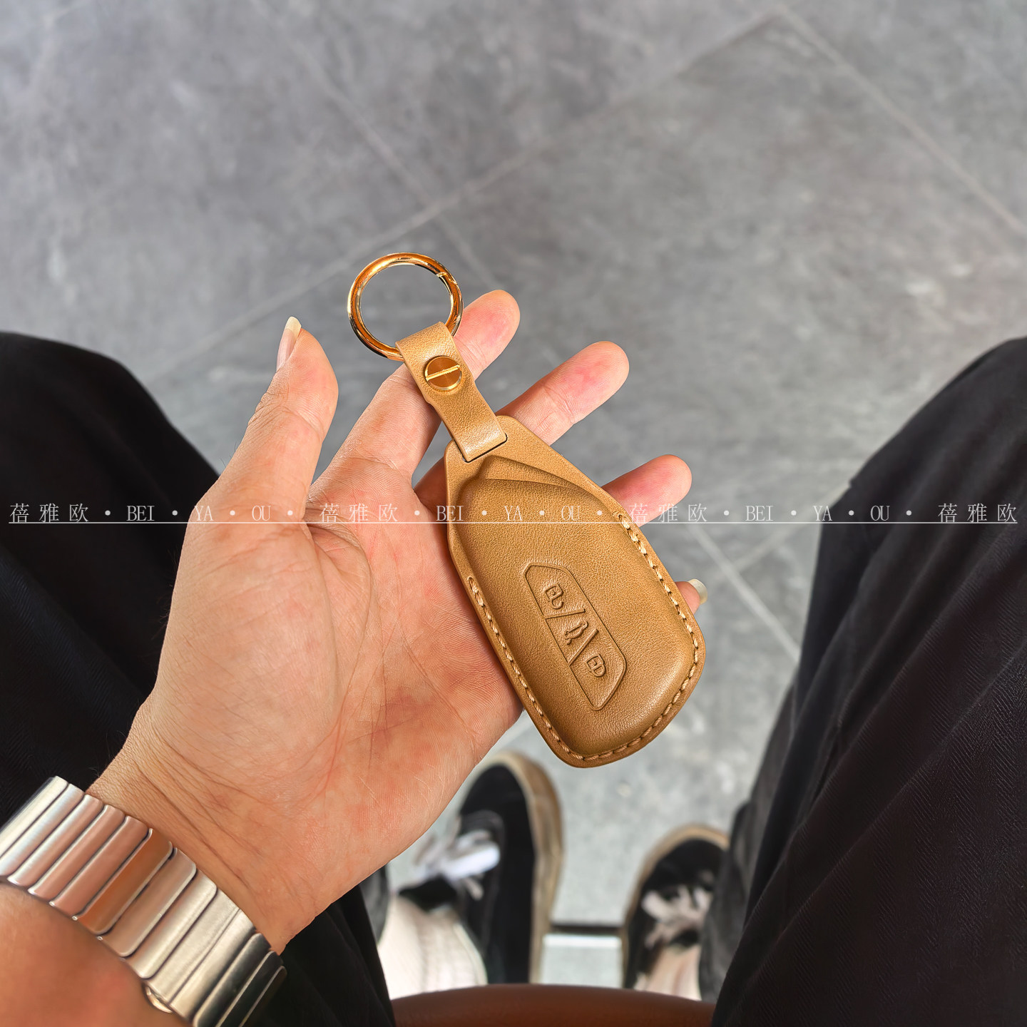 适用大众凌渡钥匙套高尔夫途昂揽巡揽镜id3/id4/id6迈腾CC帕萨特