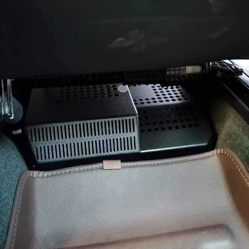 甄选适用于沃尔沃xc60xc90内饰功放线路保护防尘罩座椅下出风口防