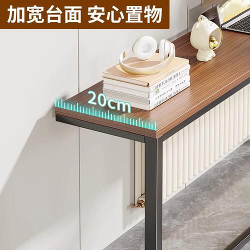 甄选暖气片置物架家用上方超窄长条桌子客厅落地靠墙夹缝沙发后收