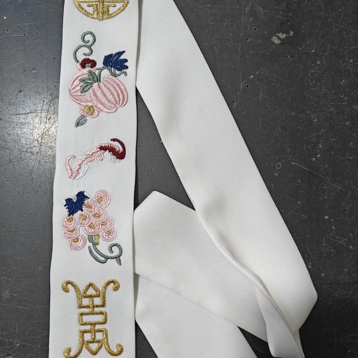 龙华刺绣现货复古贵妃服混搭格格领巾