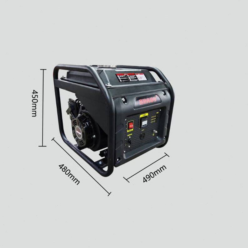 甄选汽油变频发电机户外便携式开架款纯铜永磁电机逆变220V4.5KW