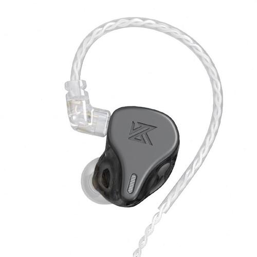 甄选KZ-DQ6 三元动圈入耳式耳机hifi线控降噪K歌直播游戏重低音耳