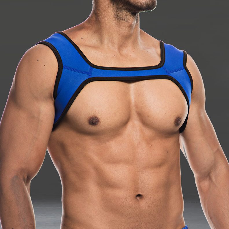 甄选士健身护肩氯丁橡胶运动肩带肌肉练习肩部护具neoprene harne