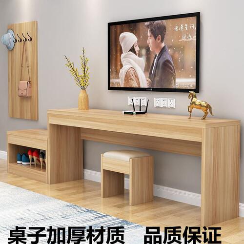 甄选#电视柜现简约酒店宾馆客房公寓旅馆简易电视桌写字台床头