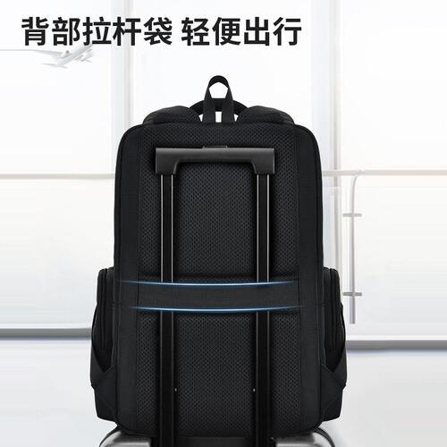 甄选休闲双肩包款时尚大容量背包印logo多功能电脑背包