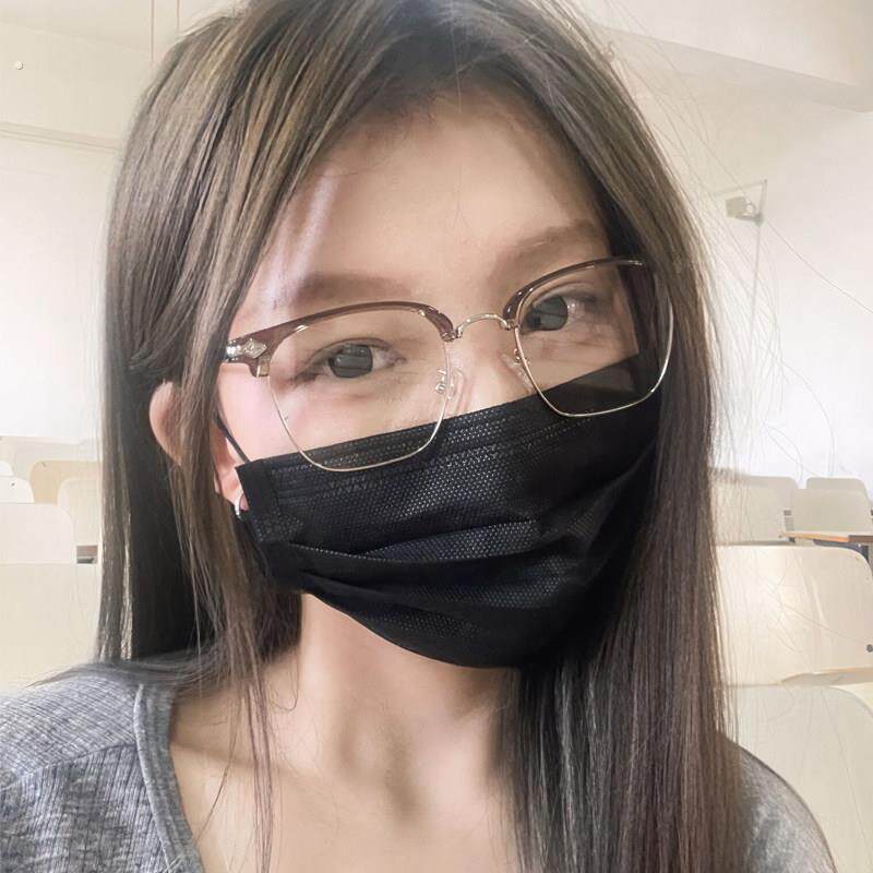 复古冷茶色半框眼镜框女近视可配度数防蓝光理工男大圆脸素颜眼睛