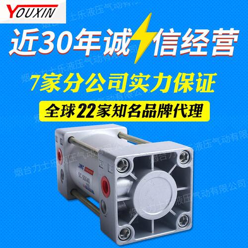 甄选YOUXIN双作用标准型气缸SC系列 SC50X50现货供应量大价格更优