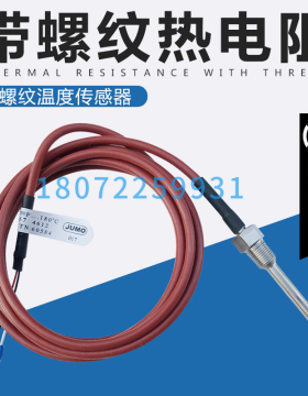 JUMO温度传感器 PT100拧入式测温热电阻 Typ:902050/20