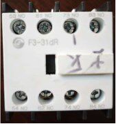 二一三二一三接触器F3-31DR F3-22d f3-11d辅助触头三开一闭