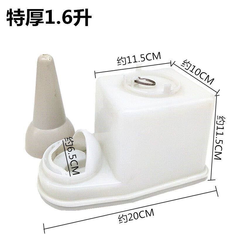 船型加厚胶水壶工业用鞋厂专用刷胶壶桶塑料粉胶壶鸭嘴壶胶罐胶瓶