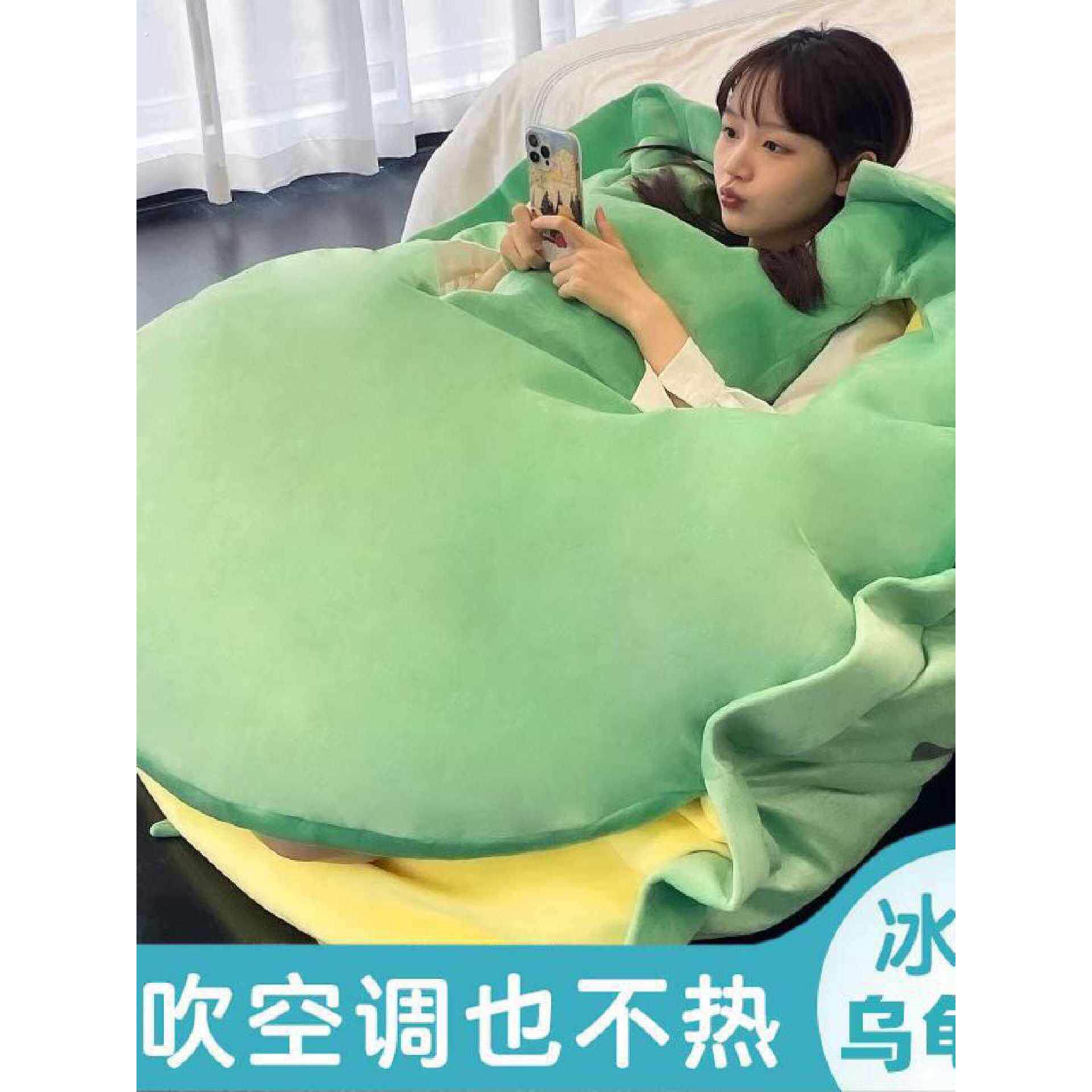 人能钻缩进去可以装穿戴在身上的闺龟蜜乌龟壳玩偶超大靠抱枕0岁