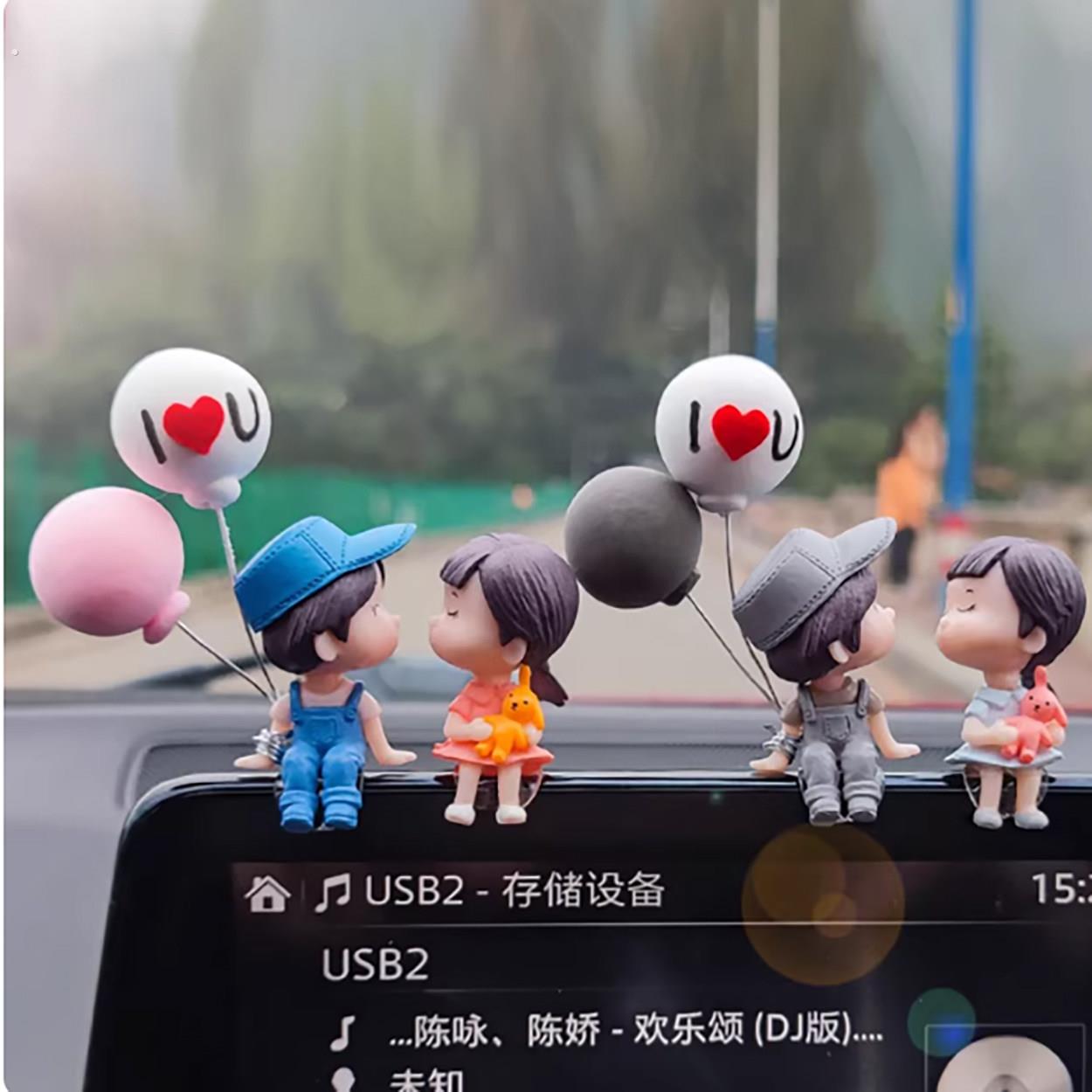 新款2026高级感汽车车内饰品车载摆件装饰品中控台女司机车上用品