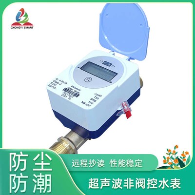 物联网智能冷水表DN32智能超声波非阀控DN40无线远程水表IP68防护